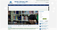 Desktop Screenshot of lib.sgu.edu.vn